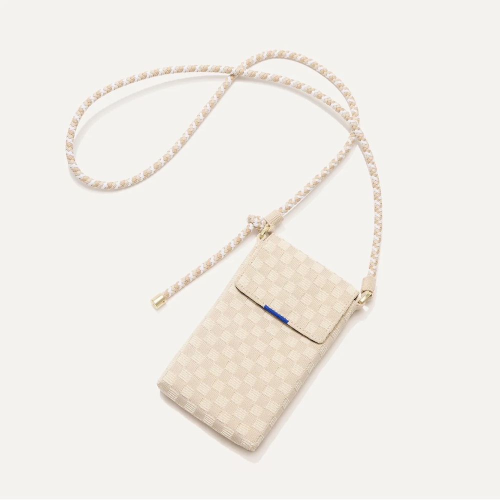 Rothy's Cream Phone Crossbody